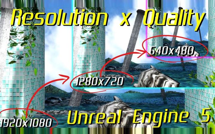 如何在虚幻引擎5中更改独立游戏的分辨率 【UE5入门教程】截图