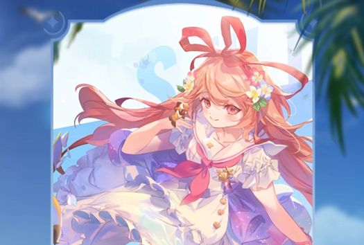 【人偶live2D展示】SSR夏芙尔泳装外观蔚蓝之海~截图