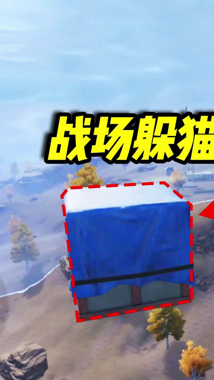 战场躲猫猫飞天bug，一招教你如何混时长！（1） #使命召唤手游 #战场躲猫猫截图