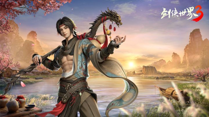 Angelababy代言,《剑侠世界3》新门派丐帮上线!截图