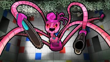 机器人原型妈咪长腿实验!("我)