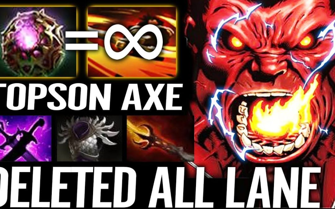 TOPSON劣势路斧王，双刀+玲珑心再补个大根（被CEB点赞）【DOTA2】截图