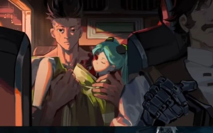 【赛博朋克边缘行者】如果是Good Ending截图