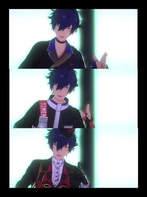 #偶像梦幻祭 #Eden 新衣服很适合exceed呀！不过我的重点是，跳的那么激烈，爱丽丝的帽子连抖动都没有，这是牢牢焊死在纯头上了吧∠( ᐛ 」∠)_截图