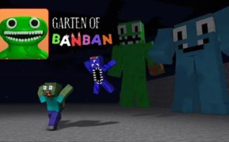 MC怪物学院动画丨Garten of banban Horror Challenge Epic班班幼儿园挑战丨我的世界动画
