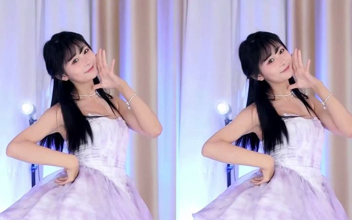 【鱼子酱】《这么可爱真是抱歉》常服套装 直播跳舞录屏截图