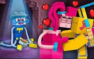 怪物学院动画:1324集丨 Player love 长腿妈咪-Poppy playtime 2 我的世界动画