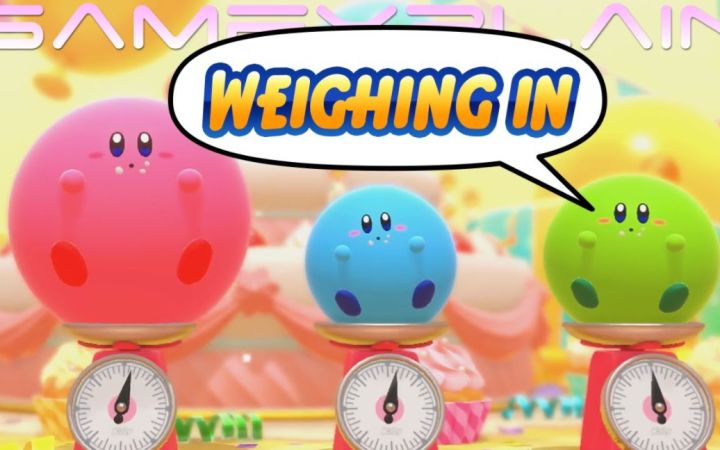【GameXplain】卡比×糖豆人？！《卡比的美食节》讨论视频（预告片展示）【搬运·机翻CC中字】截图
