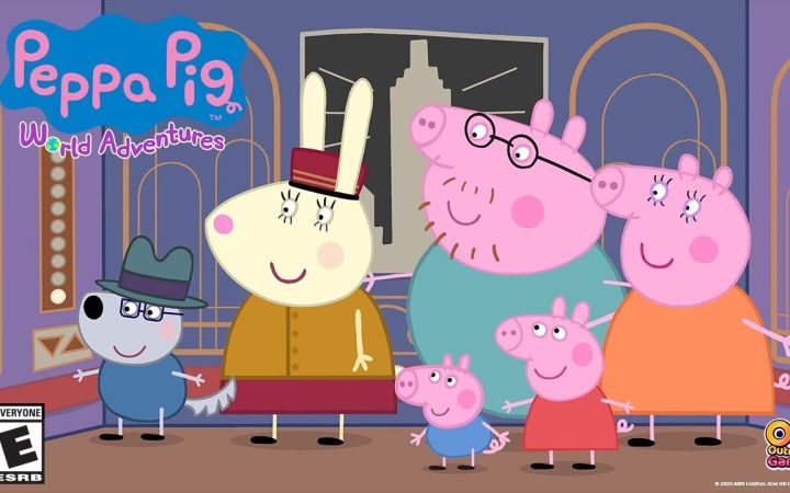 《小猪佩奇:世界大冒险》实机演示公开截图