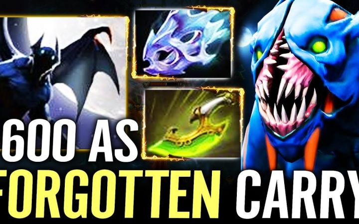 迅疾闪光+银月之晶!600攻速夜魔 VS 3万经济黑鸟+小鱼人【DOTA2】截图