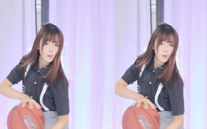 【鱼子酱】《只因你太美》小黑子套装 直播跳舞录屏截图