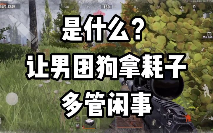 暗区突围:山谷男团,狗拿耗子多管闲事!截图