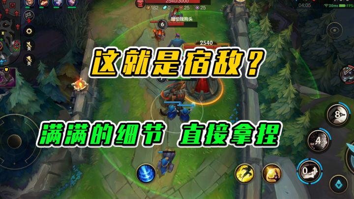 LOL手游：这就是宿敌？满满的细节，直接拿捏截图
