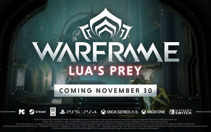 免费合作第三人称射击游戏《星际战甲》 Lua's Prey 官方预告片截图