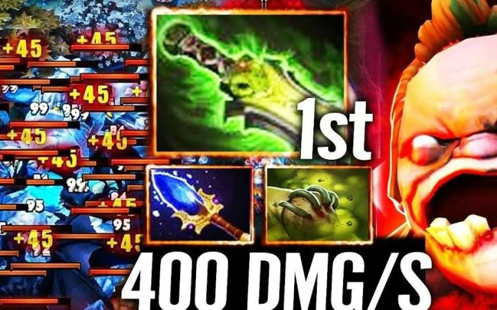 TOPSON中单屠夫,虚灵刀+A杖 【DOTA2】截图
