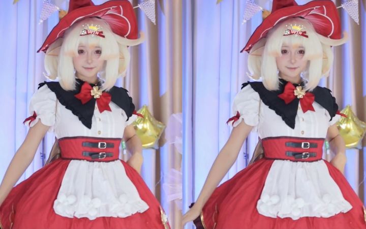 【鱼子酱】《恋爱告急》可莉限定 直播跳舞录屏截图