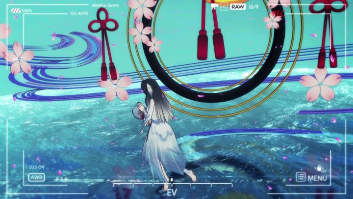 【战双mmd】露西亚_鸦羽_鳞波沫舞《千里邀月》截图