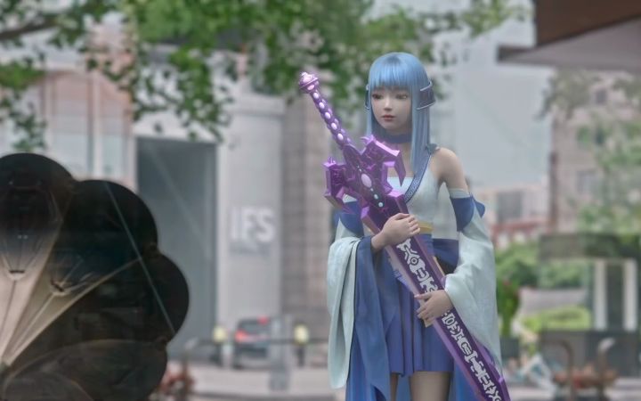 《仙剑奇侠传》龙葵 虚拟人正式公布截图