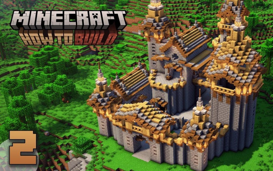 【搬运】Minecraft：如何建造中世纪的城堡？如何建造一个中世纪的城堡第二部分 by Reimiho截图