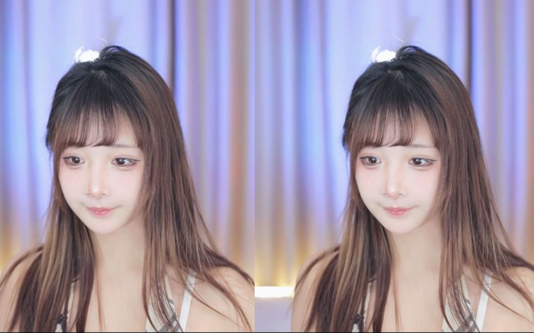 【鱼子酱】《FANCY》棕色常服套装 直播跳舞录屏截图