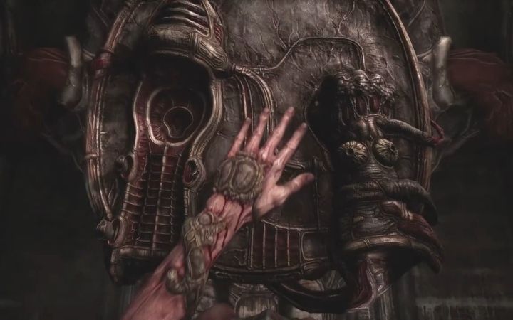 《蔑视 -Scorn-》 官方“序章”实机游玩演示截图