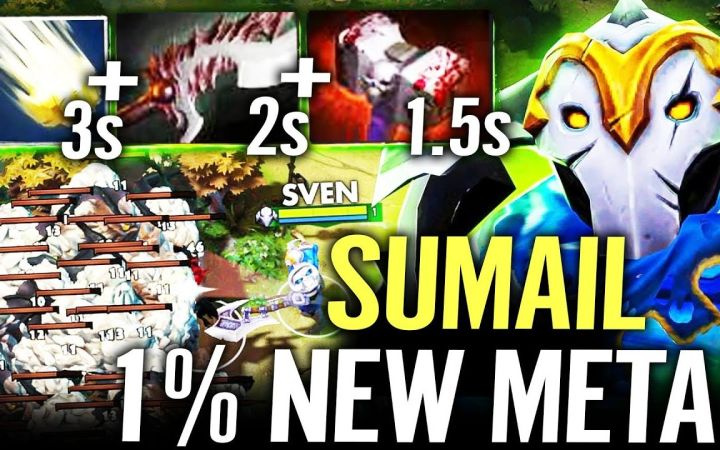 【DOTA2】SUMAIL斯温，疯脸强袭深渊之刃23杀截图