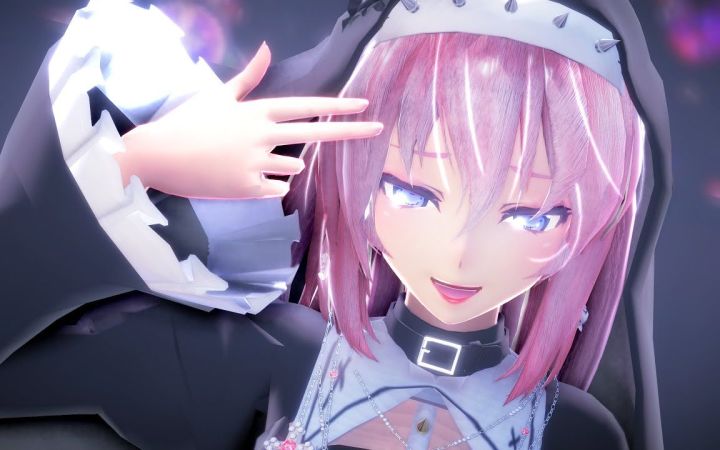 【MMD】像神一样呐【Luka】【搬运】截图