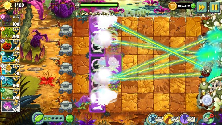 植物大战僵尸2：神秘的激光植物，到底有什么技能截图