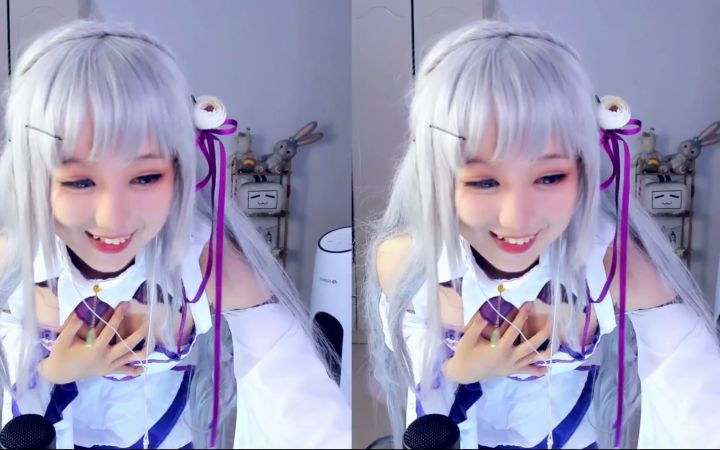 【花花小仙子】《白金disco》 爱蜜莉雅限定 直播跳舞录屏截图