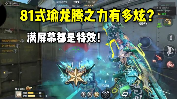 81式瑜的龙腾之力皮肤有多酷炫?屏幕上都是特效!截图