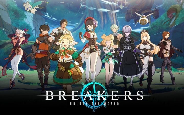 二次元开放世界动作RPG网游 战斗演示首曝 BREAKERS : UNLOCK THE WORLD截图