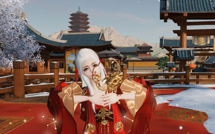 【天刀手游】少女穿搭记录第二期 / 开封活动区走秀截图