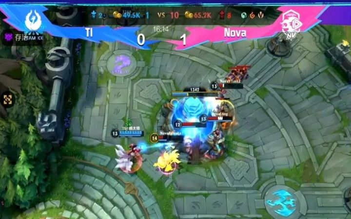 LOL手游武道会TI惨遭被虐!人头比1:10若风都要看哭了截图