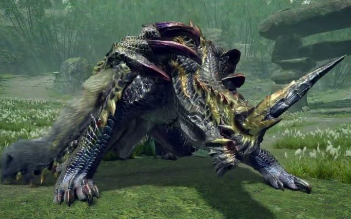 【IGN】《怪物猎人 崛起:曙光》「混沌黑蚀龙」展示视频截图