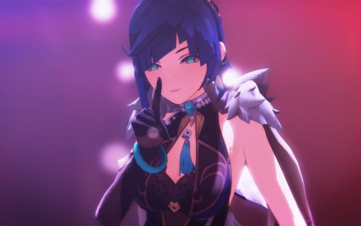【原神MMD】CH4NGE 【夜兰】【搬运】截图