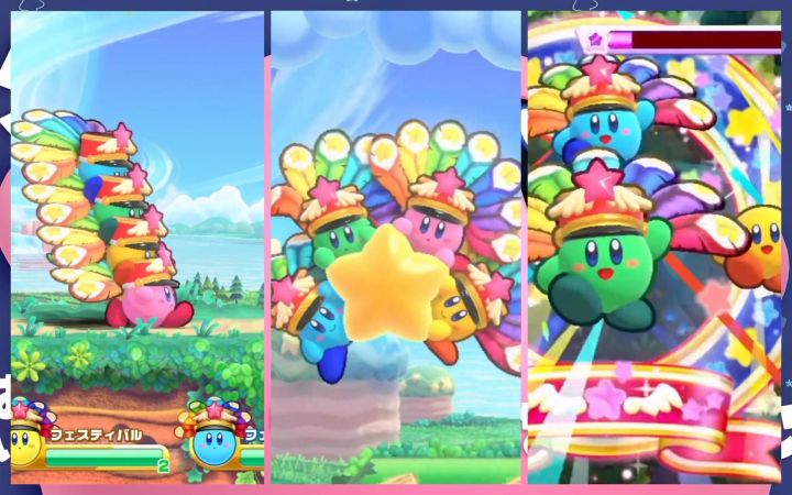 想要华丽地结束卡比的故事~【星之卡比 Wii 豪华版·庆典·任天堂NS·可爱有趣·小视频·搬运·スモールナイト】截图