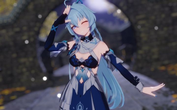 【崩坏MMD】YOASOBI - Idol【时雨绮罗】【搬运】截图