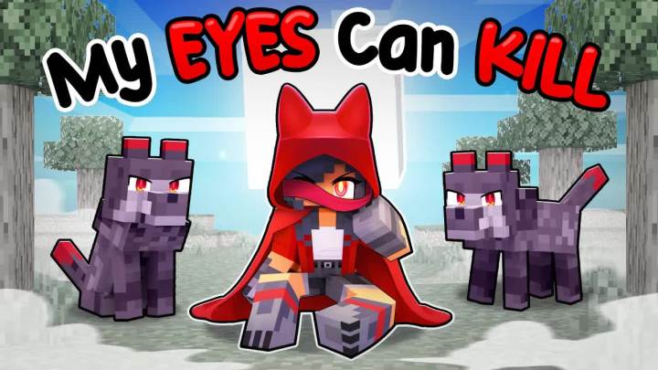 【Aphmau】我的眼睛可以在我的世界里杀死你!截图