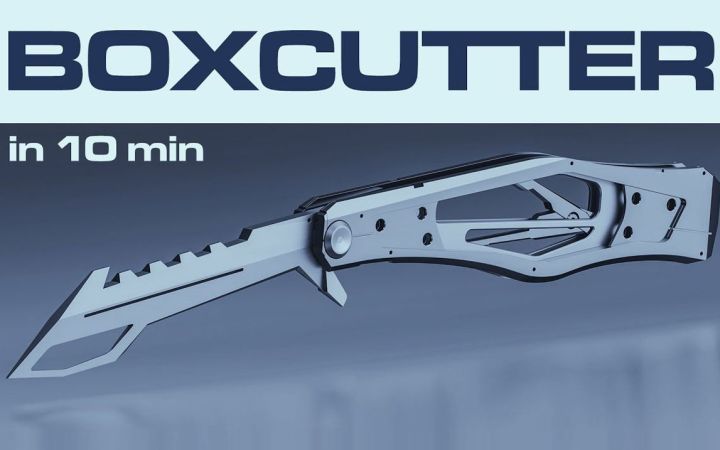 10分钟内掌握Blender的Boxcutter工具截图