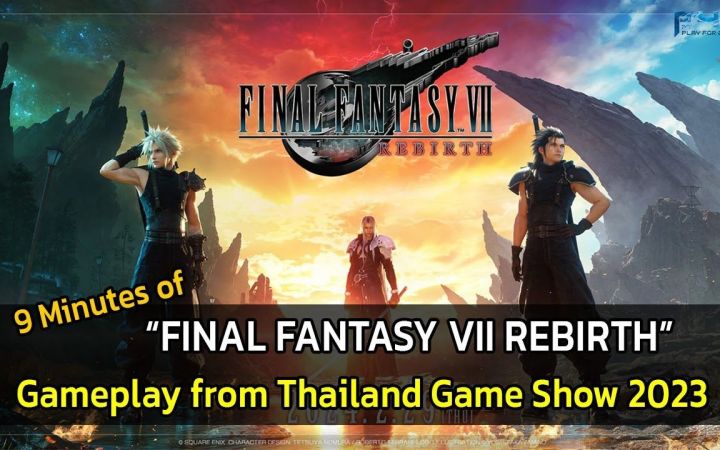 【FF7R】《最终幻想7:重生》2023泰国游戏展9分钟游玩画面截图