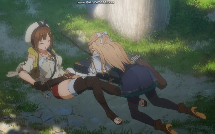 《莱莎的炼金工房~常暗女王与秘密藏身处~》片段:创翻了截图