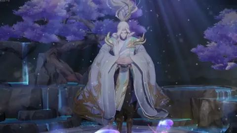 如果王者英雄也参加了变装 #王者 #变装秀 #江上晚风吟截图