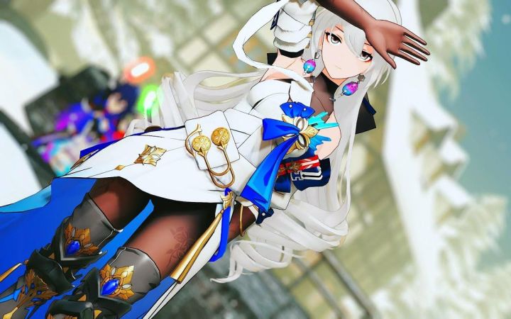 【崩铁MMD】Conqueror【布洛妮娅】【搬运】截图