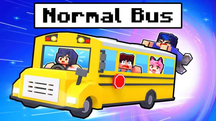【Aphmau】只是一个普通的Minecraft巴士!(不正常!)截图