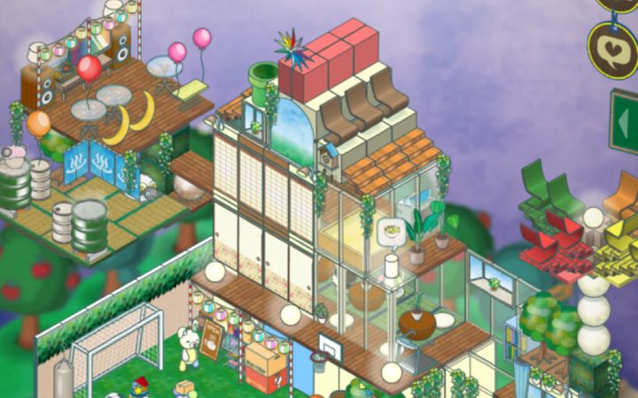 今天是森林里的树屋城堡～！截图