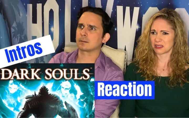 【黑魂】DND看黑魂三部曲开场动画反应(英文cc)截图