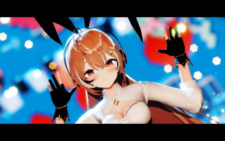 【VtuberMMD】兔子洞【七诗无名】【搬运】截图