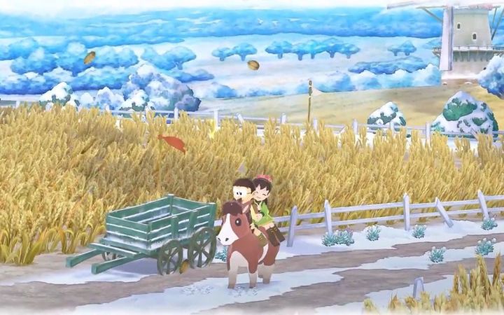 《哆啦A梦牧场物语:自然王国与和乐家人》DLC“冬天的生活”宣传片截图