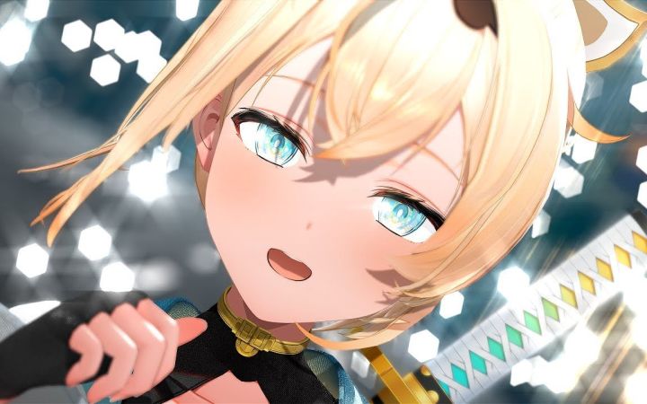 【VtuberMMD】Rumor ルーマー【风真伊吕波】【搬运】截图