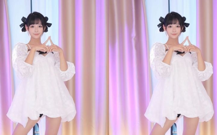 【鱼子酱】《大喜》 白色裙子版 直播跳舞录屏截图